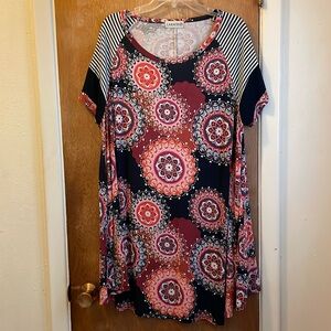 Larace Woman’s Plus Size 3X Dress/Long Tunic You Decide! Boho! Cosmic